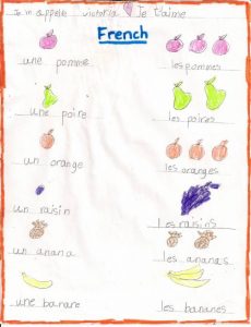 homework for International Children's School in Burlington, Vermont